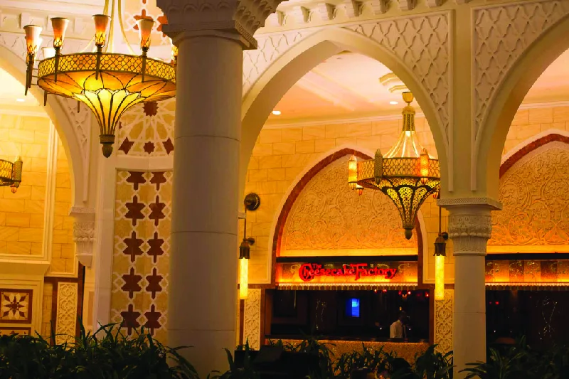 Figure 11.2 Does the Cheesecake Factory in Dubai or anywhere else in the world have an obligation to give customers what they want, or what they need? Would compromise betray its mission? Would it disappoint customers? (credit: “cheesecake factory Dubai mall three” by Krista/Flickr, CC BY 2.0)